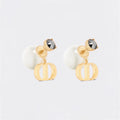 18K CD Tribales Black Crystal Earrings