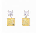 18K BV Crystals Earrings