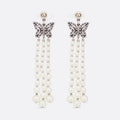 18K CD Papillon De Nuit Earrings