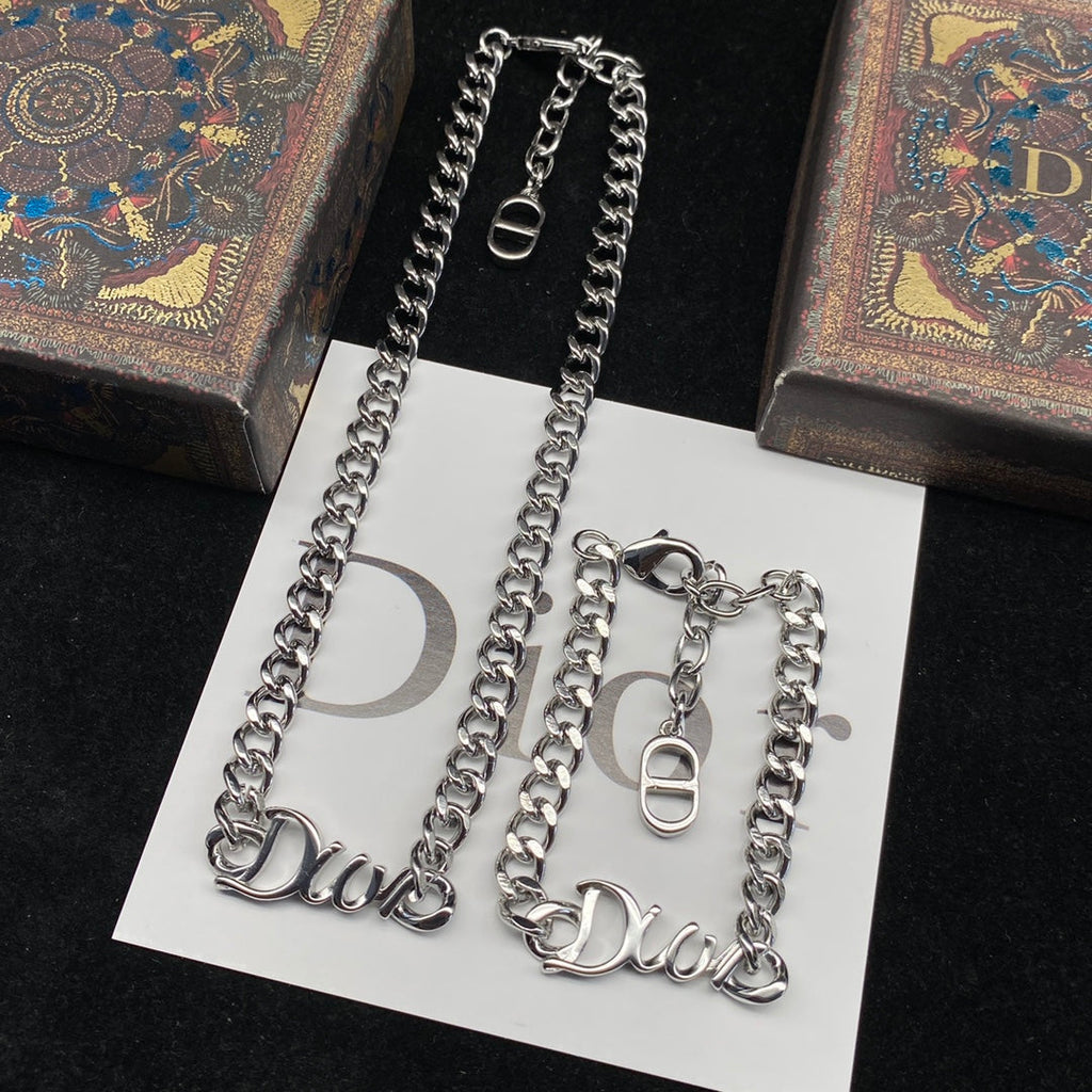 18K CD Love Chain Necklace