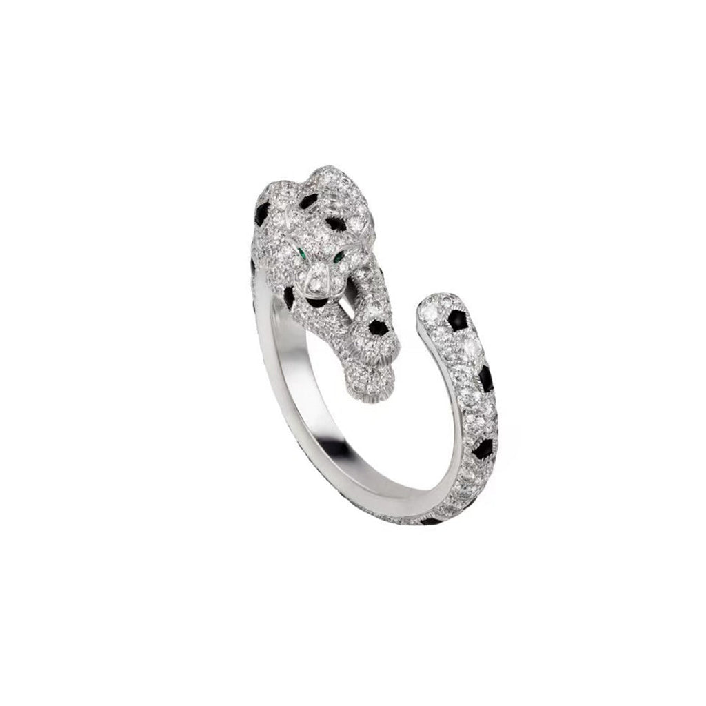 18K Panthère De Diamond Ring