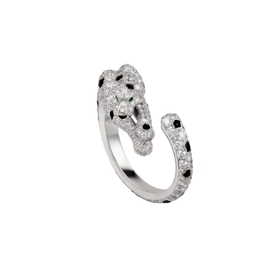 18K Panthère De Diamond Ring