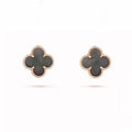 18K Vintage Alhambra Grey Earrings