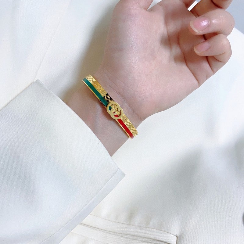 18K GG Classic Gold Bracelet