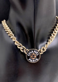 18K CC Paris Choker Necklace