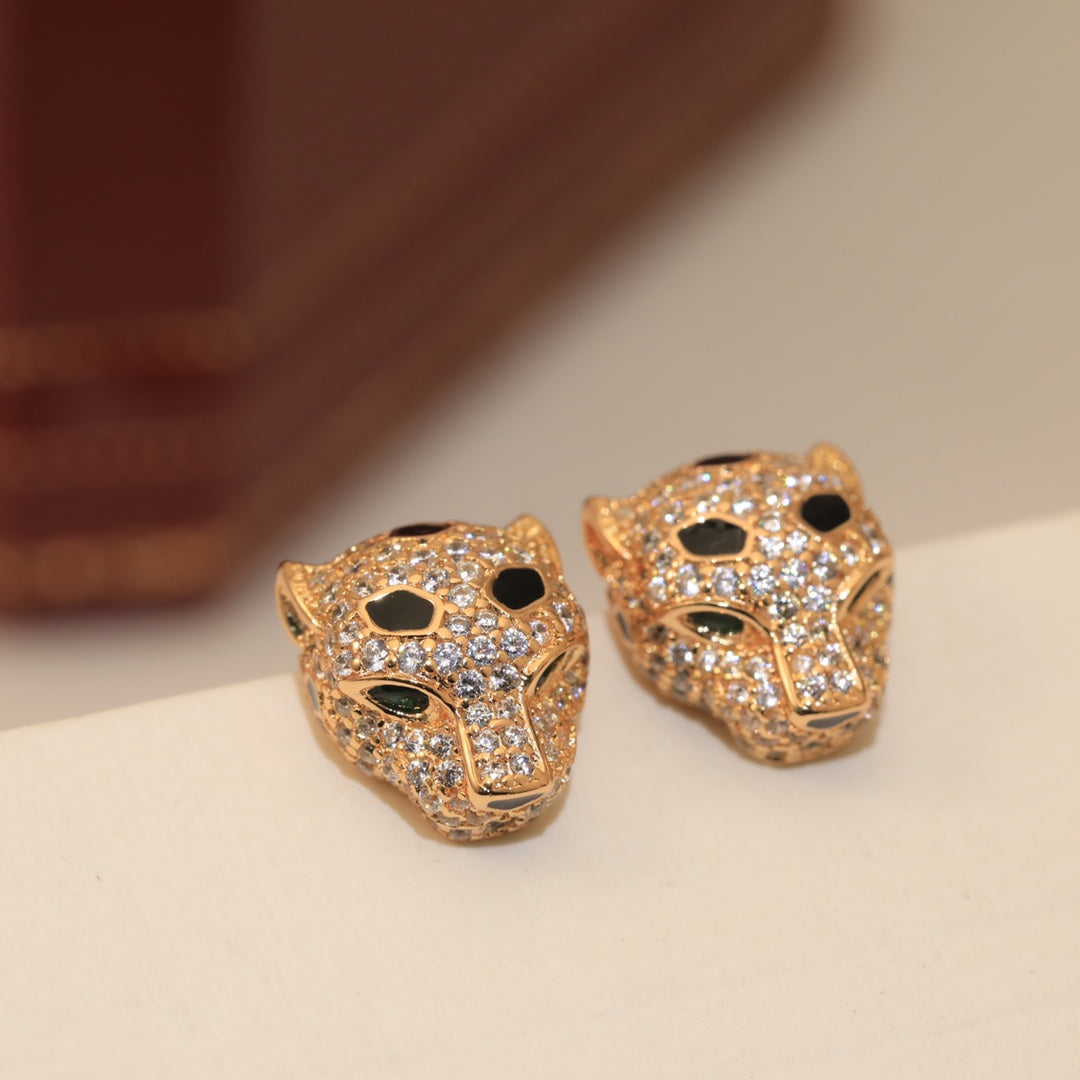 18K Panthere Earrings