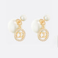 18K CD Tribales Pearl Earrings
