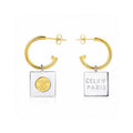 18K Triomphe Hoops Earrings