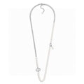 18K CD Triomphe Gourmette Pearls Necklace