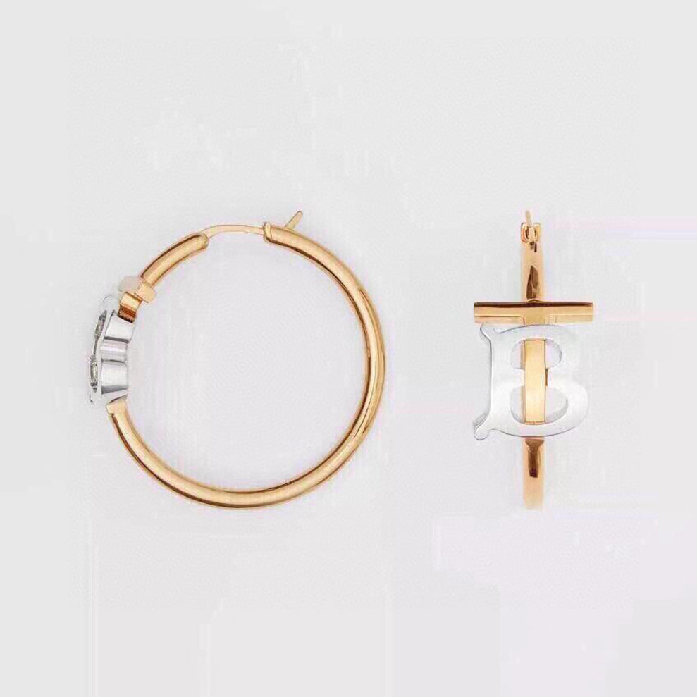 18K BB Earrings