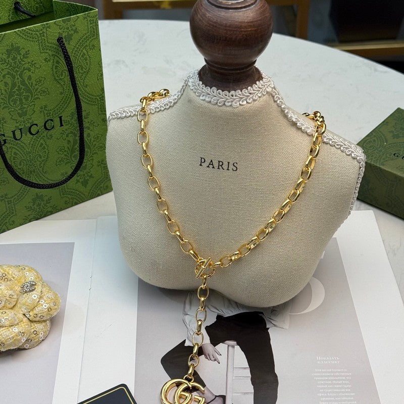 18K GG Gold Chain Necklace