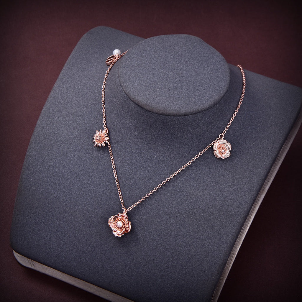 18K CD D-Millefiori Necklace
