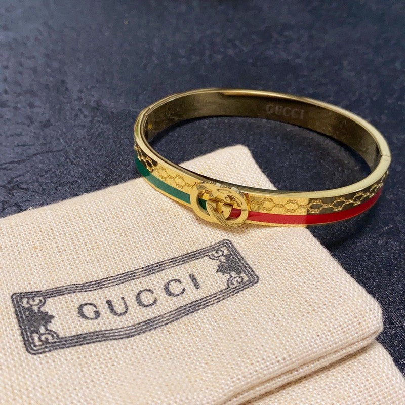 18K GG Classic Gold Bracelet