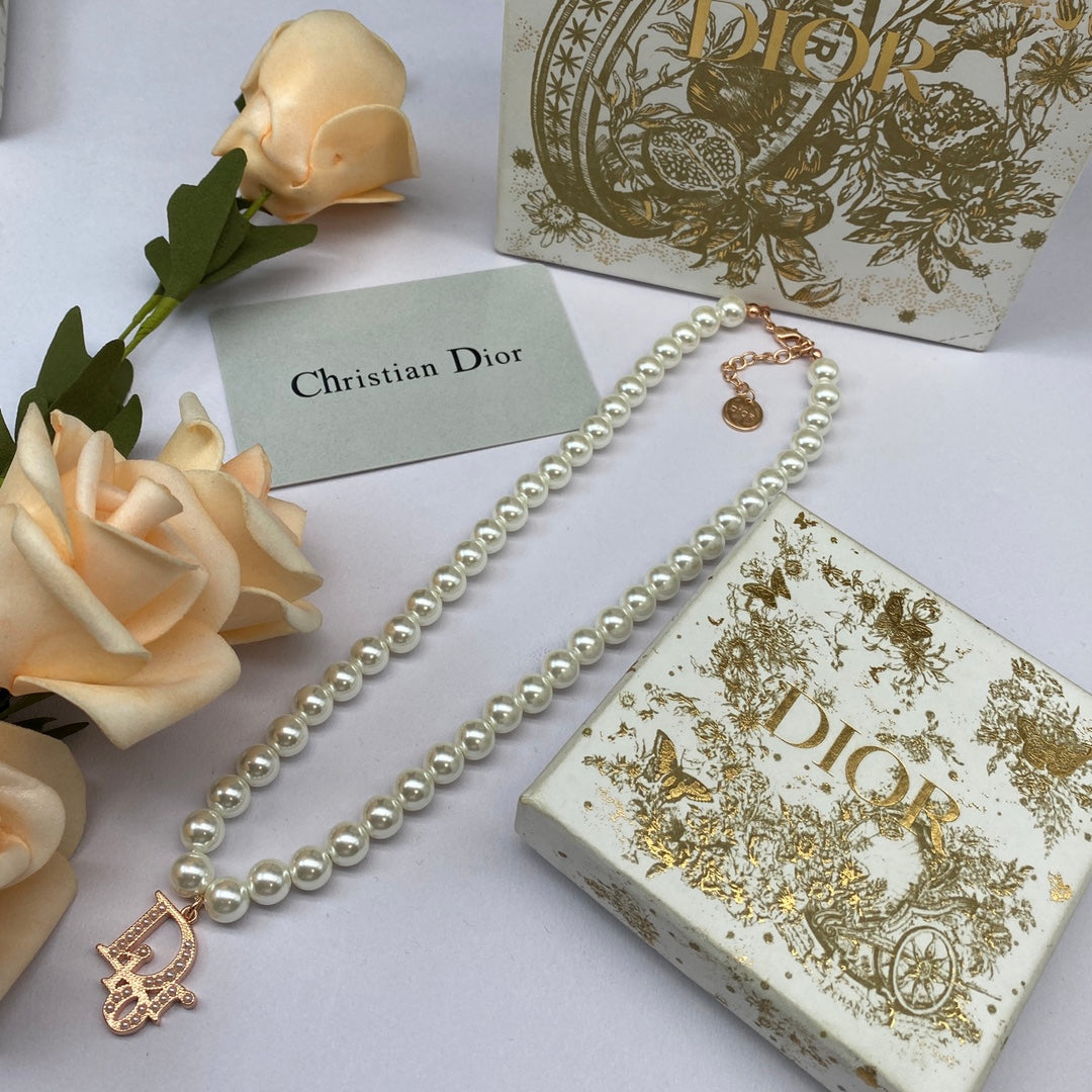 18K CD Pearl Necklace