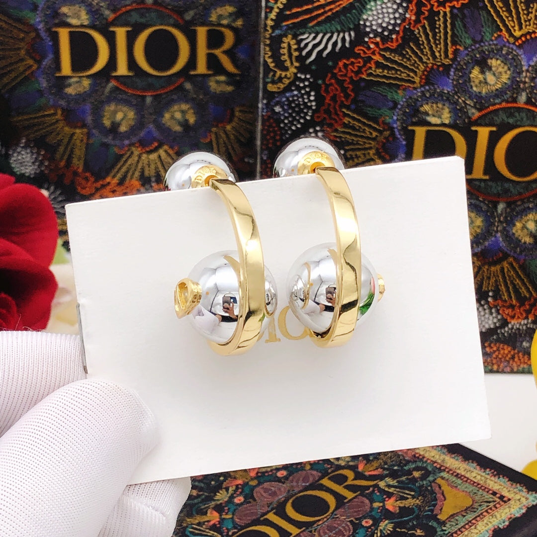 18K CD Tribales Earrings