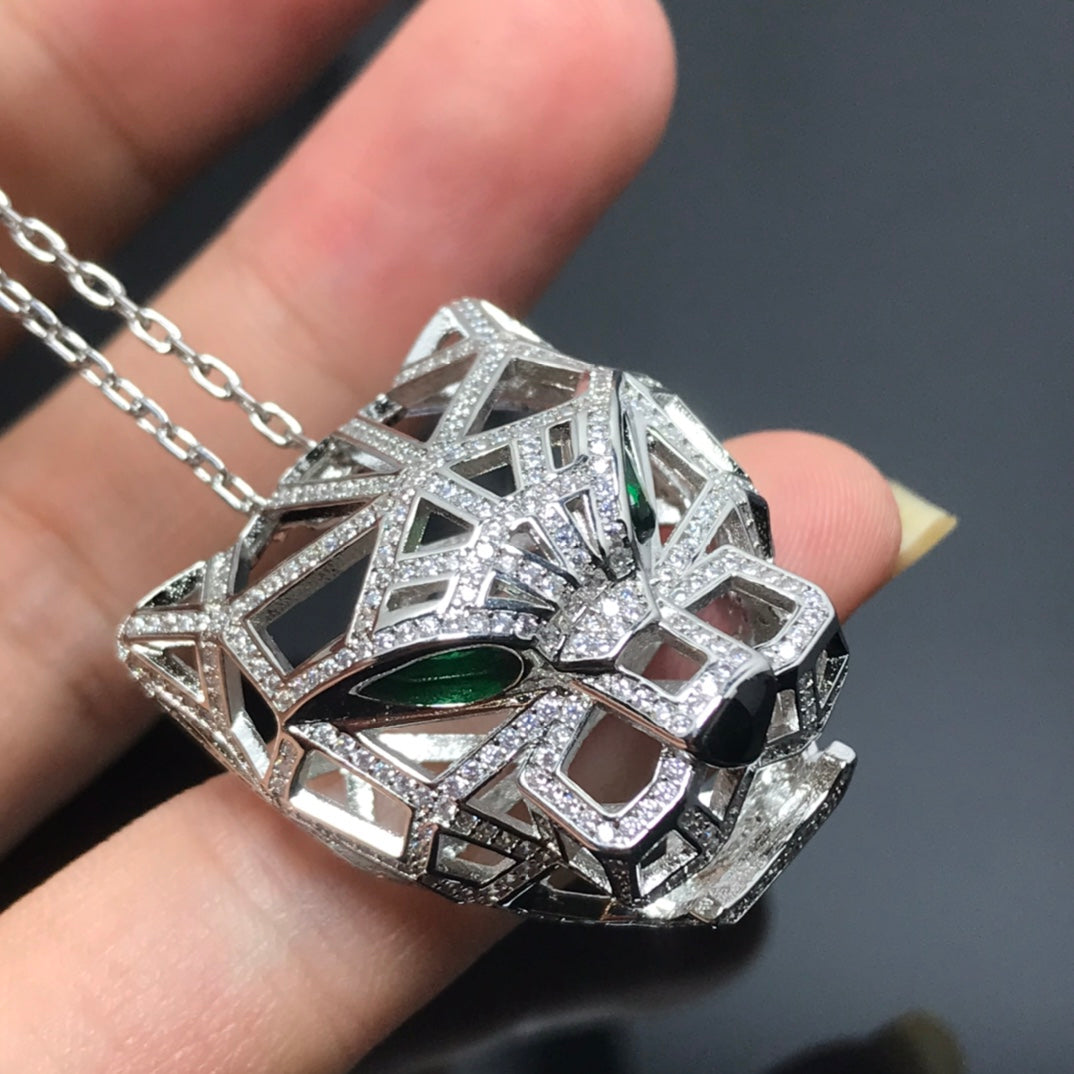 18K Panthere De Diamonds Necklace