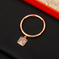 18K Chaine D'ancre Verso H Ring