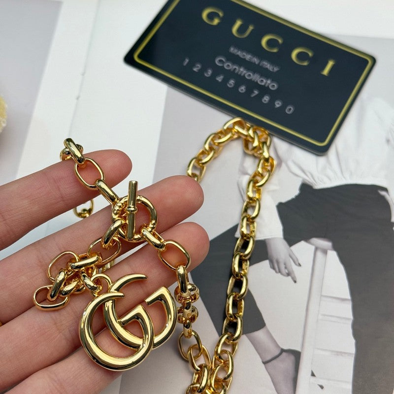 18K GG Gold Chain Necklace
