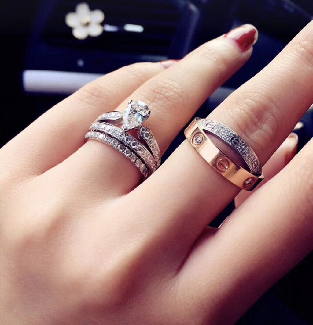 18K Jos¨¦phine Engagement Ring