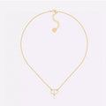 18K Petit CD Pearl Necklace
