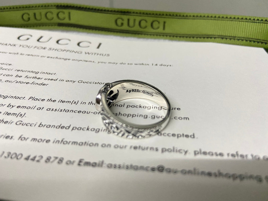 Double G Interlocking G Ring