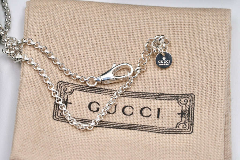 18K Double G Icon Twirl Necklace