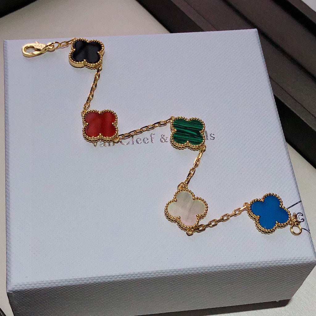 18K Vintage Alhambra Color Bracelet