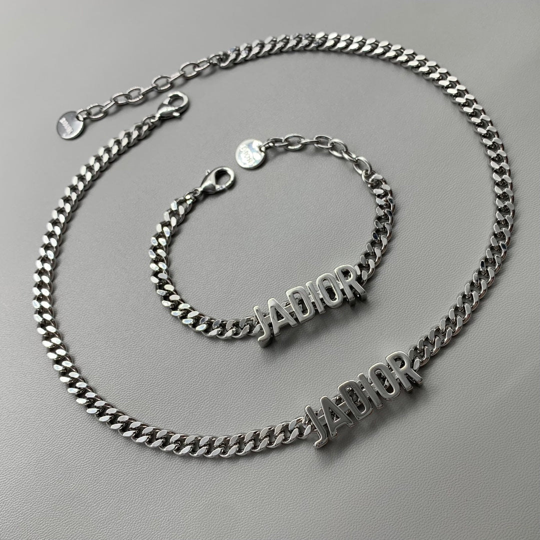 18K CD J'adior Chain Necklace