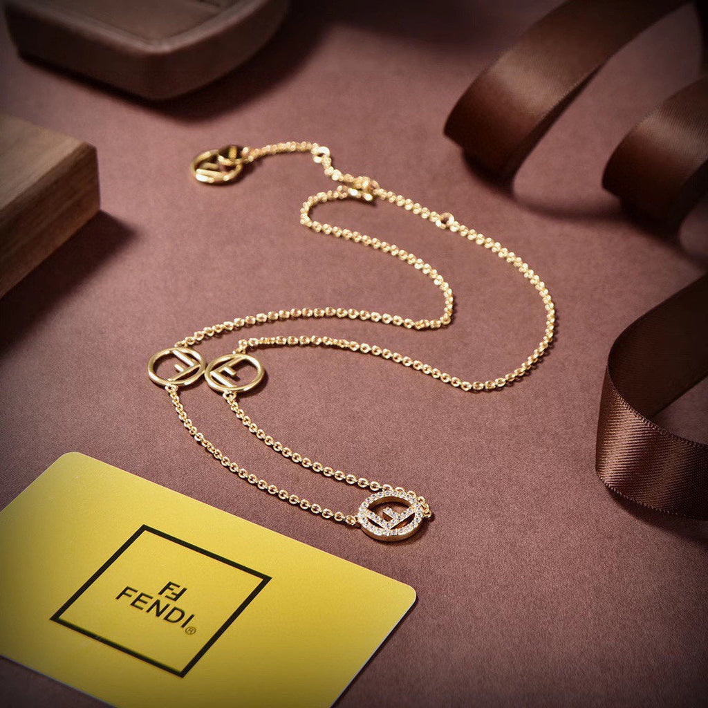 18K F is Necklace