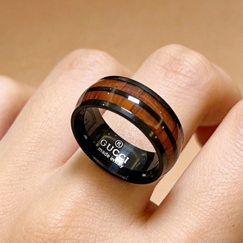 18K GG Anger Forest Black Ring