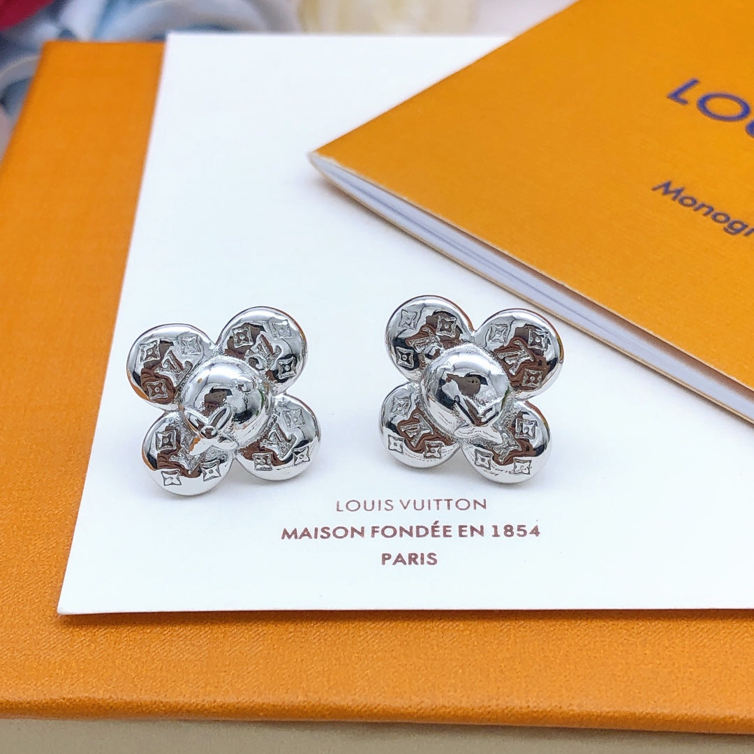 18K Louis Vivienne Earrings