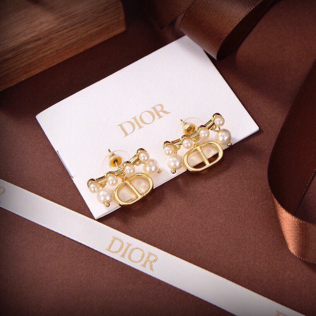 18K CD Tribales Pearls Earrings