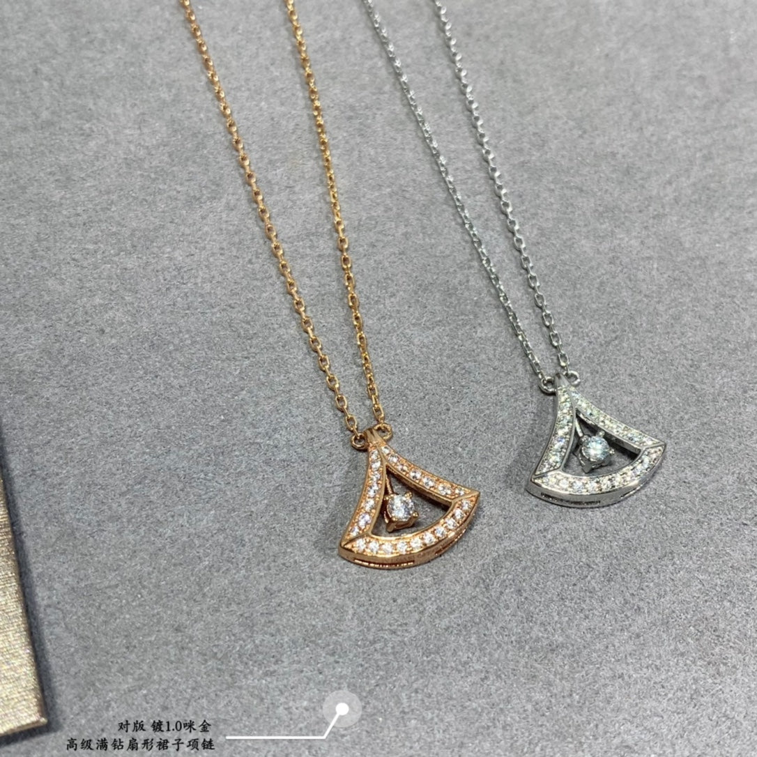 18K Divas' Dream Pave Diamond Openwork Necklace