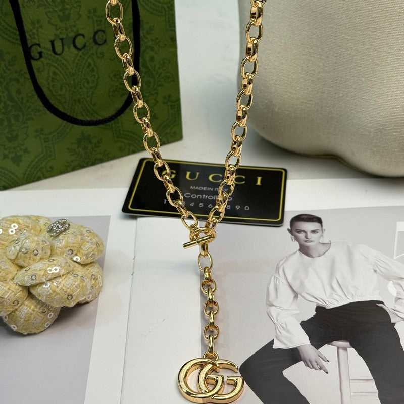 18K GG Gold Chain Necklace