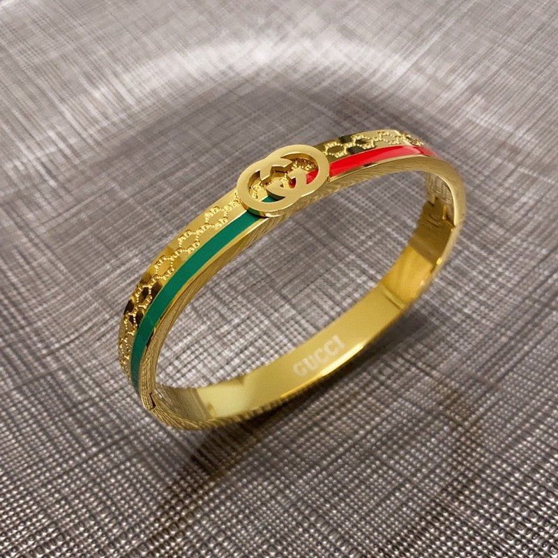18K GG Classic Gold Bracelet