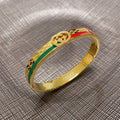 18K GG Classic Gold Bracelet