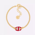 18K CD Fuchsia Bracelet