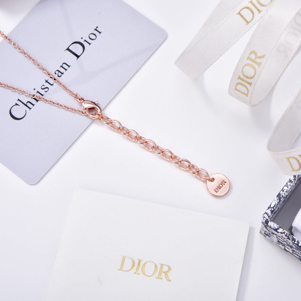 18K CD D-Millefiori Necklace