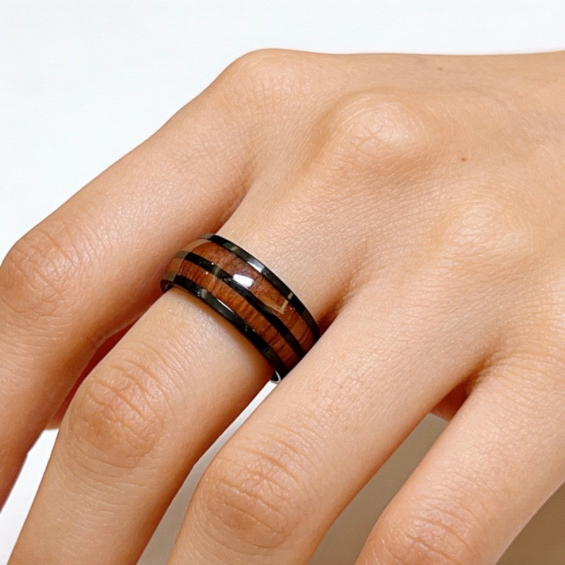 18K GG Anger Forest Black Ring