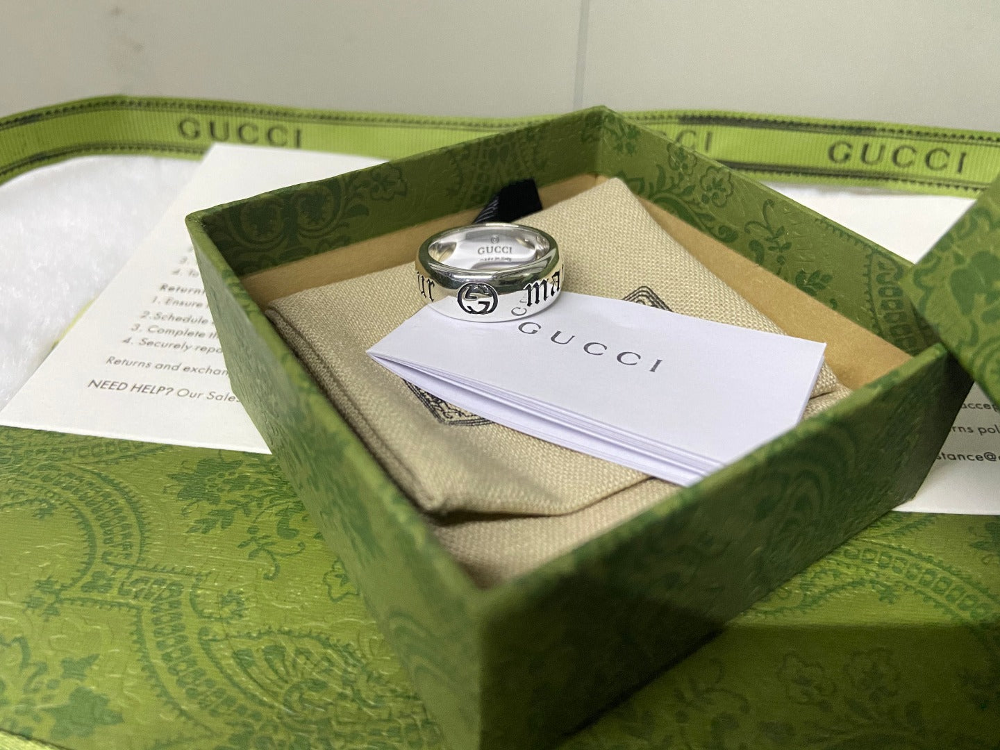Double G Maison de l'Amour Ring
