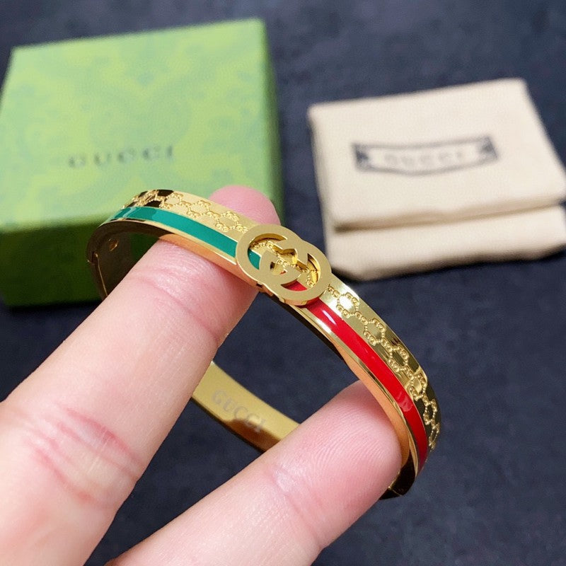18K GG Classic Gold Bracelet