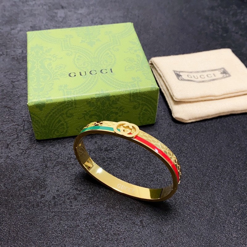 18K GG Classic Gold Bracelet