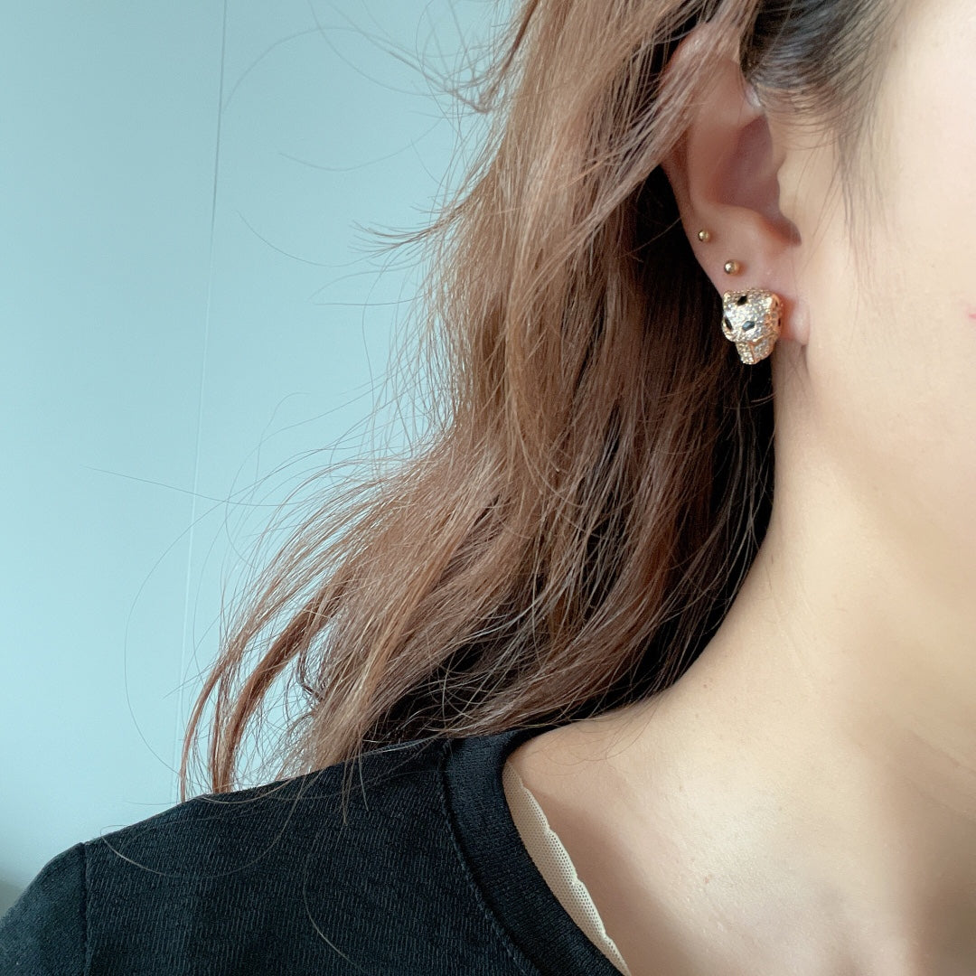 18K Panthere Earrings
