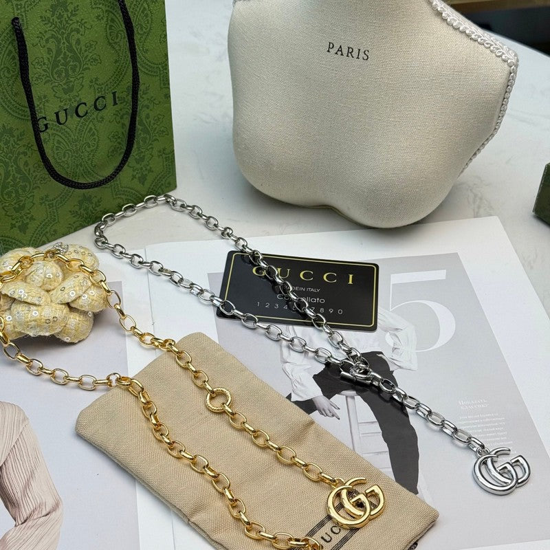 18K GG Gold Chain Necklace