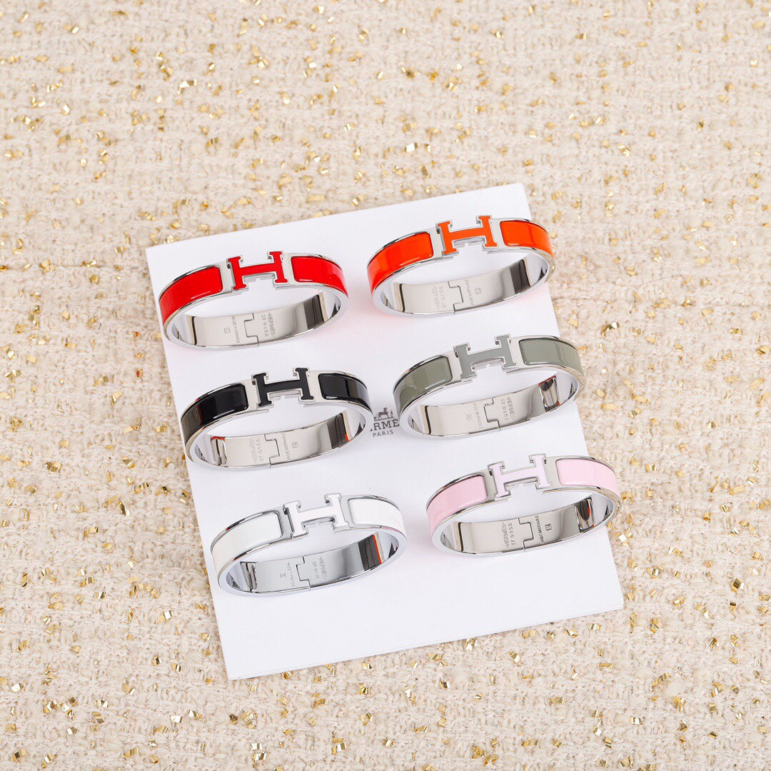 18K Clic H Grey Bracelet