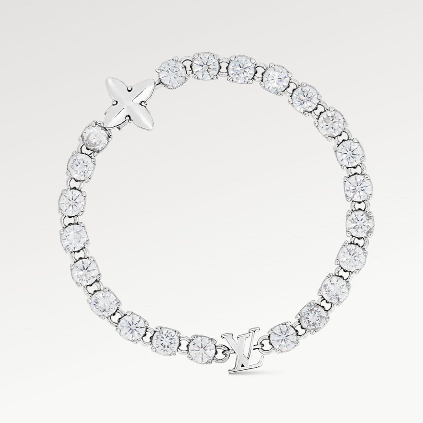 18K Louis Crystals Bracelet