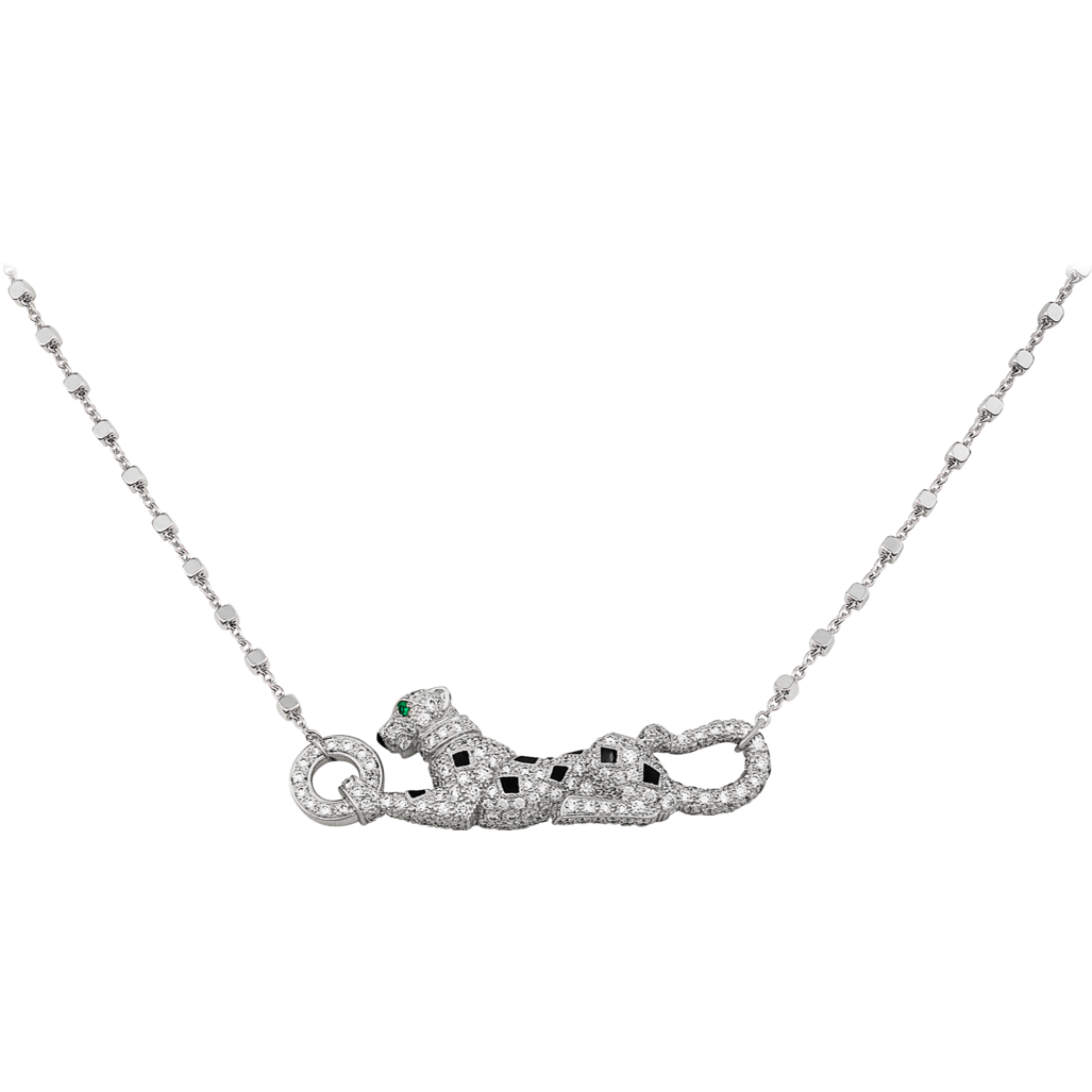 18K Panthère De Diamonds Necklace