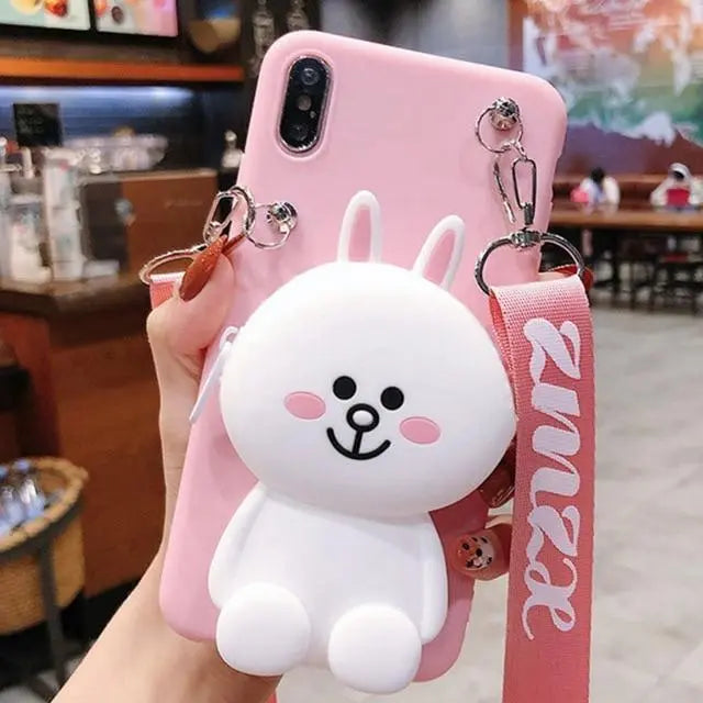 hello kitty Cartoon wallet phone case