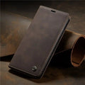 Magnetic Business Leather Case