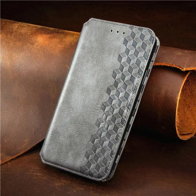 Magnetic Flip Leather Luxury Cover